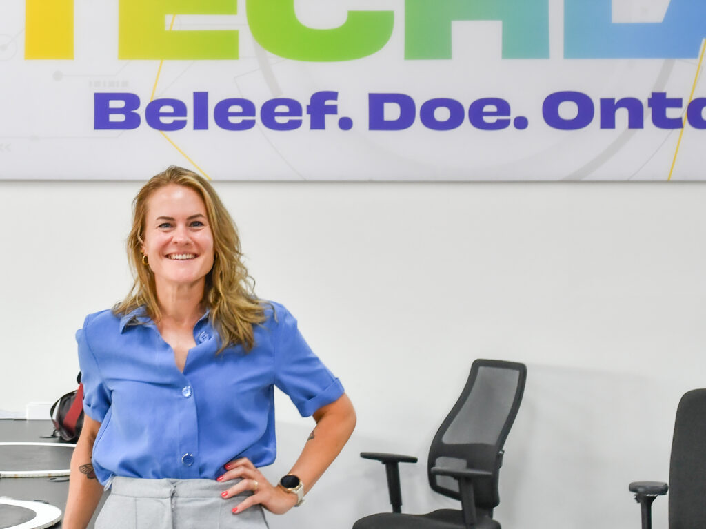 Amber Pranger van Sterk Techniek Onderwijs