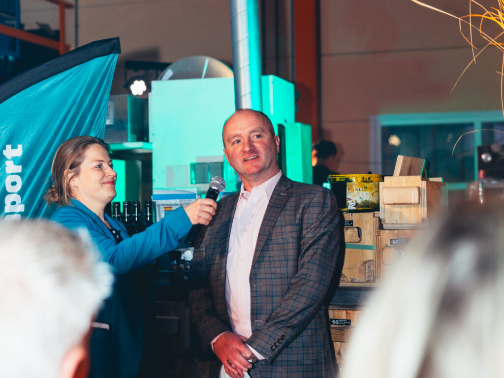 Voorzitter Mark Denys